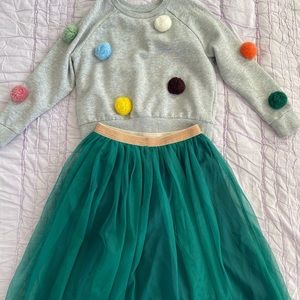 Gymboree girls set size 8 medium